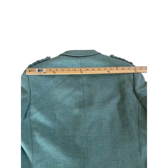 Vintage  Highland Crafts Royal Mile Scotland Purple Kilt & Day Jacket - Picture 16 of 16